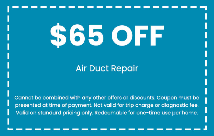 Discount on Air Duct Repair