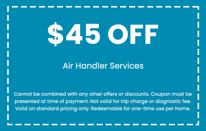 Discount on Air Handler Services