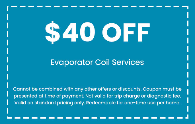 Discount on Evaporator Coil Services