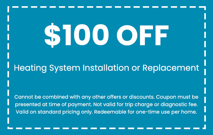 Discount on Heating System Installation or Replacement