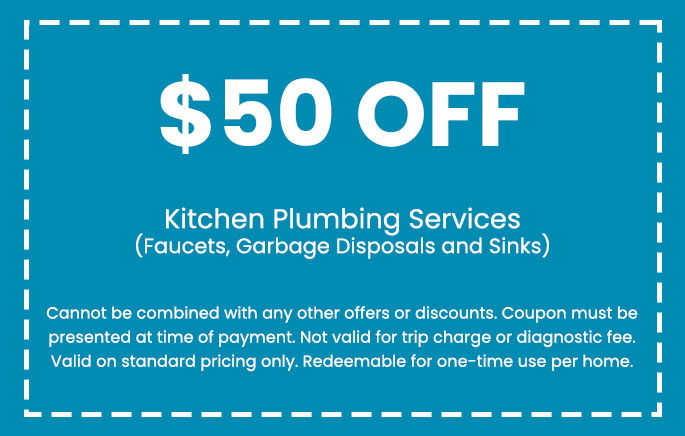 Discount on Kitchen Plumbing